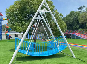 Manège Pirate pour Enfants en Plein Air Sans Moteur avec Construction en Métal et en Acier pour Parcs d'Aventures Parcs d'Attractions et Jardins - Product Image 4