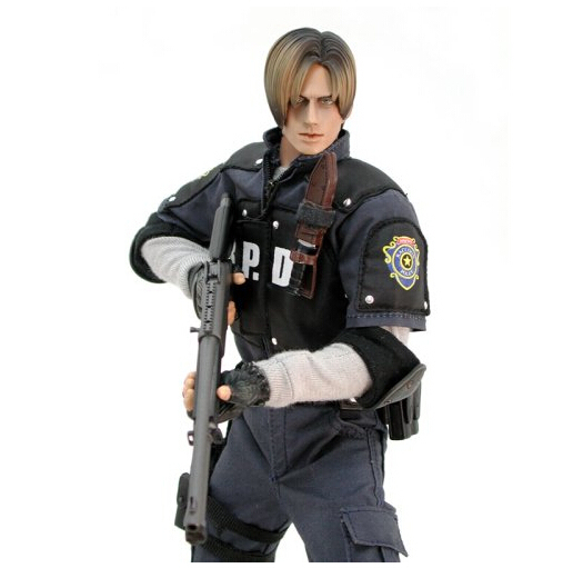 Custom Mini Swat Police Plastic Action Figures Toy with Machine Gun Accessories