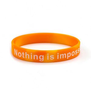 Pulseras Personalizadas para Eventos, Recaudaciones de Fondos, Promociones, Agregar Texto, Iconos y Logotipos, Pulseras de Goma al por Mayor - Product Image 2