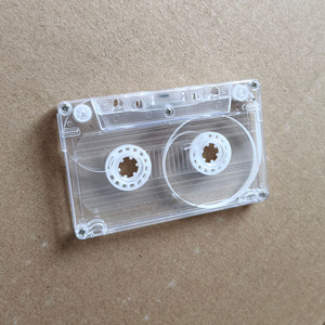 Boîtier de cassette transparent vierge en gros pour l'assemblage de bandes audio et la personnalisation DIY – Étui en plastique rigide de haute qualité - Product Image 3