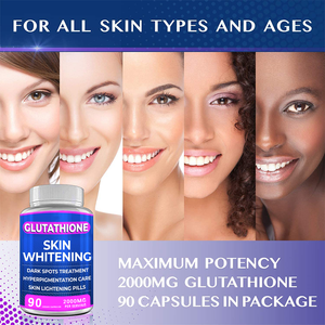 Vendita a caldo <span class=keywords><strong>L</strong></span> glutatione 5000mg Halal Soft Gel capsule per adulti prodotto di bellezza per la cura della pelle sbiancante OEM Private Label - Product Image 2