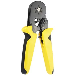 Adjustable Wire Crimping, Spring Loaded Crimping and Cutter for Solid and Stranded Wire