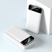 Batterie d'alimentation 20000 mah, 20000 mah, logo personnalisé, Ultra mince, powerbank, chargeur de promotion