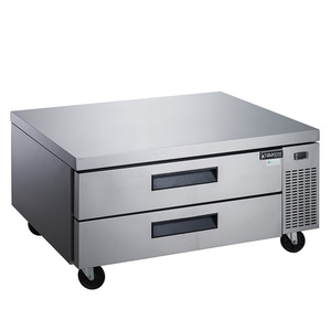 Base de <span class=keywords><strong>Réfrigérateur</strong></span> pour Chef avec Tiroirs Commerciaux - 36/48/52/60/72 Pouces en Acier Inoxydable - Table de Travail Réfrigérée pour Cuisine - Équipement de Cuisine - Product Image 5