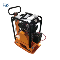Compacteur à plaque vibrante réversible 160 kg, 6,5 CV, à essence, force centrifuge 30 KN, pour la compactation du sol et de l'asphalte