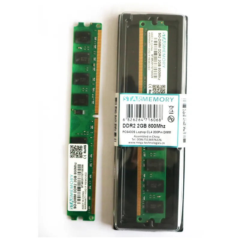 In magazzino garanzia a vita Ram memoria Ddr2 4gb 1066mhz