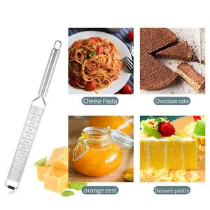 Outils de cuisine personnalisés en gros avec logo sur mesure, râpe à citron en acier inoxydable, râpe à fromage - Product Image 5