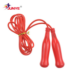 JUNYE Jump <b>Rope</b> Plastic Handle Red Yellow Fitness <b>Exercise</b> Toy For Children Unisex 5 To 7 Years - Product Image 4