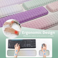 Tapis de souris ergonomique personnalisé avec repose-poignet en gel de silicone pour le gaming et le bureau – Accessoires informatiques sur mesure en stock