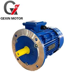 มอเตอร์เหนี่ยวนำไฟฟ้ากระแสสลับแบบอะซิงโครนัสสามเฟส 4 แรงม้า 3 กิโลวัตต์ 380 โวลต์ 50/60 เฮิรตซ์ IE2 ได้รับการรับรองมาตรฐาน CE แบบติดตั้งบนฐาน - Product Image 1