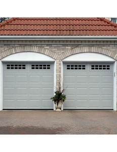 Vente en gros d'usine Porte de <span class=keywords><strong>garage</strong></span> moderne personnalisée en aluminium Portes de <span class=keywords><strong>garage</strong></span> automatiques sectionnelles à enroulement - Product Image 2