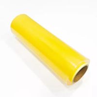 Film alimentaire étirable en PVC Bokang, qualité alimentaire, 10 microns, rouleau jumbo de 1500 m, soluble dans l'eau, transparent, souple, largeur 30 cm