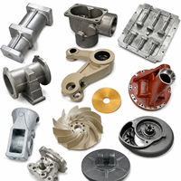 Pièces de fonderie en fonte ductile OEM de haute qualité, moulées par gravité, pour composants de matériel de construction