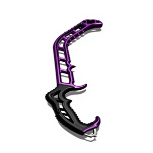 Lavorazione CNC ad Alta Precisione per Fresatura di Piccozze da Ghiaccio in Alluminio e Puntali da Arrampicata - Product Image 1