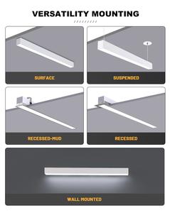 Brandon Commercial 20W 40W 3CCT Rectangle Aluminium LED Pendentif Lumières Linéaires en Table De <span class=keywords><strong>Billard</strong></span> En Gros <span class=keywords><strong>pour</strong></span> Bureau Hôtel Boutique - Product Image 4