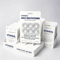 Boîtes d'affichage 3D personnalisées OEM ODM pour cartes blister, étanches et résistantes aux rayures, emballage en capsules