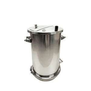 Galina-tolva de recubrimiento de polvo, tanque de revestimiento de polvo, material SS304, 55L, HT1
