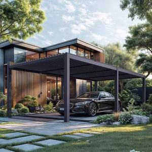 Pérgola Bioclimática Motorizada de Aluminio para Jardín, de Alta Calidad, con Pantalla Impermeable para Balcón - Product Image 4