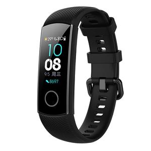 Bracelet de rechange en Silicone souple avec boucle noire, accessoires de sport intelligents pour Huawei <span class=keywords><strong>Honor</strong></span> 4 <span class=keywords><strong>5</strong></span> - Product Image 2