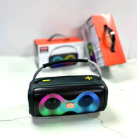 Speaker Bluetooth Portabel Stereo Subwoofer Super Bass ET-312 Laris Manis dengan Radio FM/TF/USB, Lampu RGB, dan Pegangan Nirkabel