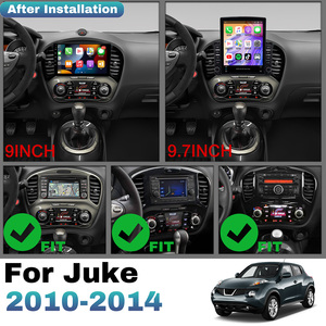 Autoradio GPS 9 Pollici 2+32G per <span class=keywords><strong>Nissan</strong></span> <span class=keywords><strong>Juke</strong></span> 2011-2017 Versione Base con Carplay Wireless, Android <span class=keywords><strong>Auto</strong></span> e Telecamera di Retromarcia AHD - Product Image 1