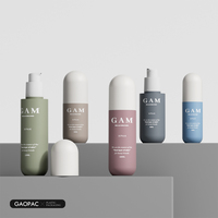 Flacon cosmétique OEM d'usine 30/60/80/100/120ml pour lotion de soin, brume visage, spray capillaire avec pompe et impression sérigraphique
