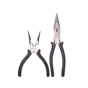 Asaki Hardware Tool Supplier carbon steel 6" 8"long nose plier needle nose plier for electricians