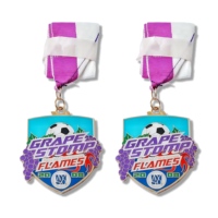 Médailles de sport en métal de qualité supérieure, émail doux personnalisé, marathon, course, medalla, médaille de finisseur personnalisée