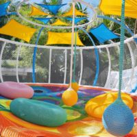 Otel Çocuk Oyun Alanları, Aile Tesisi ve Tatil Parkları için Özel Tasarım Açık Hava Halat Ağlı Oyun Parkı