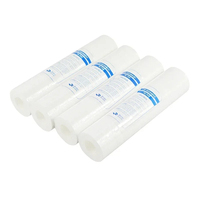 1 boîte / 50 pièces / cartouche filtrante à sédiments en polypropylène soufflé à chaud pour réservoir sous pression, 10 pouces * 2,5 pouces, haute efficacité, 1 micron