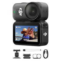 Caméra d'action Osmo Nano 128 Go, combo standard pour l'enregistrement de vlogs sur casque de moto et les contenus de voyage en extérieur