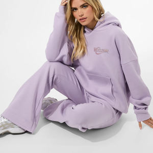 Sweat-shirt à capuche pour femme, impression 3D en mousse personnalisée, logo, coton, polyester, sweat-shirt oversize unisexe, pull à capuche - Product Image 1