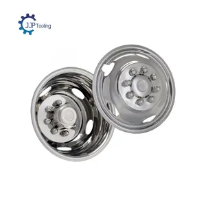 16 Inch Stainless Wheel Cover For Bus Spare Parts Front And Rear Wheel Hub Set For Nissan Civilian Bus Wheel Covers