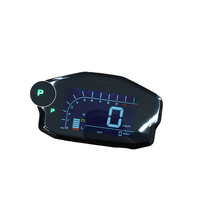 Speedometer LCD-M DKD Baru untuk Retrofit/Upgrade Mendukung VOTOL Fardriver dengan LIN/CAN-BUS untuk Skuter dan Sepeda Motor Listrik