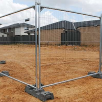 Panneaux de clôture temporaires YC en acier galvanisé pour chantier, barrière portable 7x8 pieds, fabricant