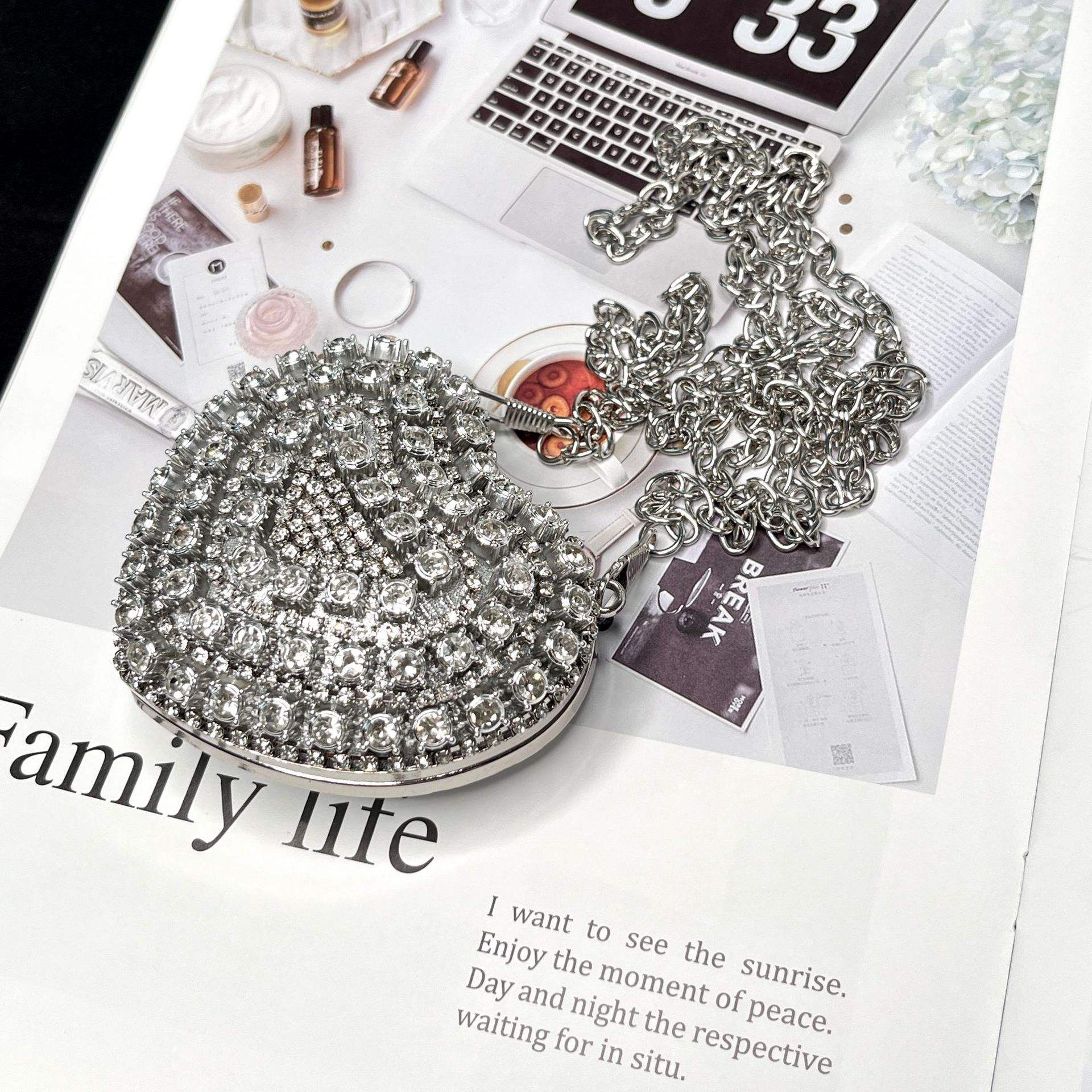 Silver triangular style