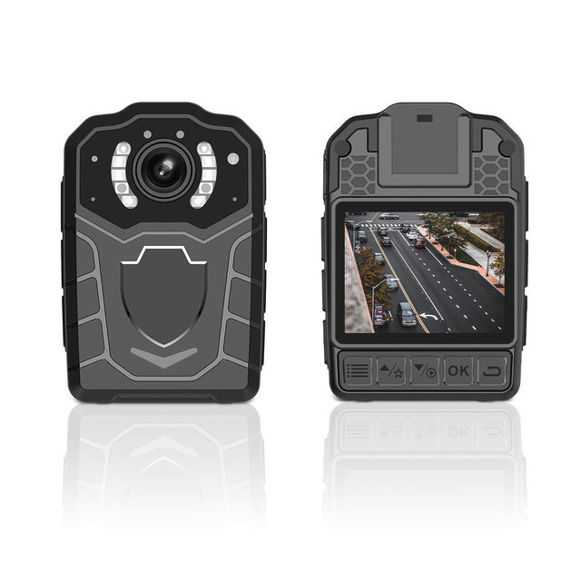 Wholesale Mini 4K 2MP UHD CMOS Sensor Body Worn Camera with 2 Inch IPS Screen Voice Alarm 2M Drop Resistant WIFI MAX 128GB Card
