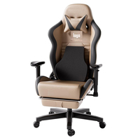 Confortable chaise de bureau en cuir PU personnalisée Premium Chaise de gamer inclinable rotative en cuir Chaise de jeu vibrante bon marché avec massage