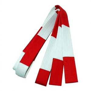 Ceinture de karaté/taekwondo légère et respirante, 100 % coton, écologique, durable, taille haute, 1,5 m – Vente directe usine - Product Image 4