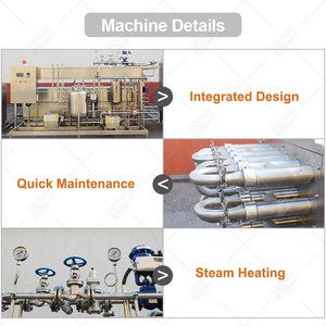 Chaîne <span class=keywords><strong>de</strong></span> production <span class=keywords><strong>de</strong></span> lait UHT complète <span class=keywords><strong>de</strong></span> 500 L pour usine <span class=keywords><strong>de</strong></span> lait <span class=keywords><strong>de</strong></span> soja pasteurisé et traité aseptiquement à petite échelle – <span class=keywords><strong>Prix</strong></span> - Product Image 3