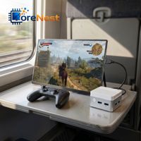 CoreNest 23,8 Zoll Tragbarer Touchscreen-Monitor 120Hz IPS-Display 100% SRGB 10-Punkt-Touch Externer Monitor für PC Laptop
