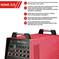 Soudeuse TIG à impulsions AC/DC YIJIU WSME-315 380V, onduleur MOS, moteur DC, nouvelle génération, triphasé, 8,9 KVA, haute efficacité industrielle, essence. Tuyaux