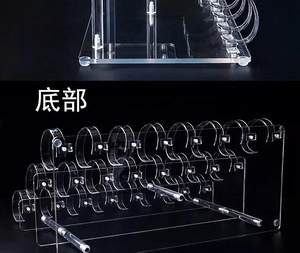 Chất lượng cao Cửa hàng đồng hồ bền trong suốt <span class=keywords><strong>Acrylic</strong></span> ba lớp bảng đồng hồ hiển thị đứng - Product Image 5