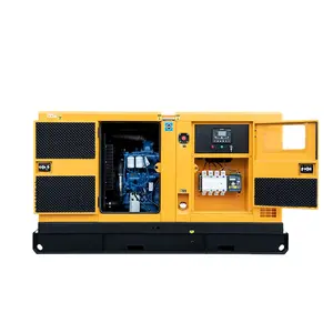 VLAIS set generator diesel, set generator alternator tembaga tiga fase sunyi 25kW/31kVA 110V/220V/60Hz