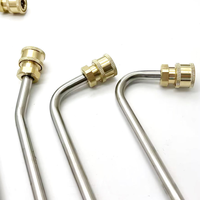 Pistolet à eau haute pression multi-angles, perche d'extension pour le nettoyage, tige d'extension, baguette d'extension pour le nettoyage de la climatisation de voiture
