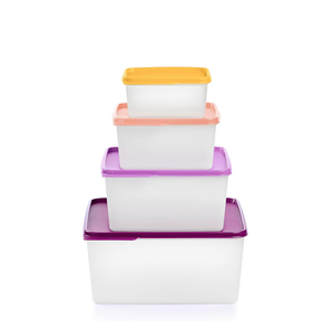 Contenedor de Almacenamiento de Alimentos Multiusos de 13.5 Litros, Fabricado en Malasia, Moldeado por Inyección de PP, Estilo Japonés, con Tapa Transparente Amarilla, Superventas - Product Image 1