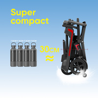 Trottinette Électrique Pliable en Aluminium à 3 Roues, 14 kg, Vitesse Rapide 8 km/h, Autonomie 40 km, Stable, avec Panier de Courses – Commande en Gros