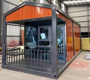 Khách sạn nhà ở container hiện đại kiểu A-frame 20ft 40ft, vật liệu panel sandwich - Product Image 2