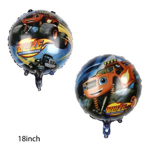Globos de coches deportivos de dibujos animados para niños, globo de vehículo <span class=keywords><strong>Blaze</strong></span> y The <span class=keywords><strong>Monster</strong></span> Machines, decoración para fiesta de cumpleaños - Product Image 4