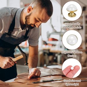 PATIKIL Mm Turquoise – Kits de rivets rapides, rivets à double capuchon pour le cuir, pour la fabrication artisanale et la réparation - Product Image 3